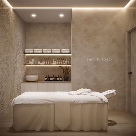 Beauty Salon and BarberShop. Massage and Relax Room | Spa room decor ...