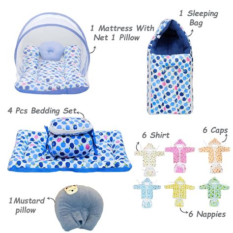 Fareto New Born Baby All Season Use Most Useful Essentials 60 in 1 (0 ...