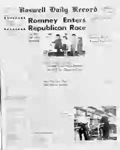 Roswell Daily Record Archives, Nov 19, 1967, p. 1