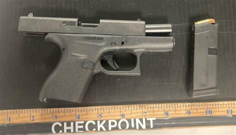 Gun loaded with 7 bullets found in West Virginia man’s carry-on bag at ...