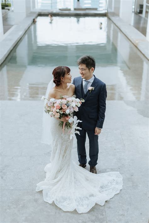 Pei Xuan and Phing Zhou's Romantic Modern Wedding at Entier French ...