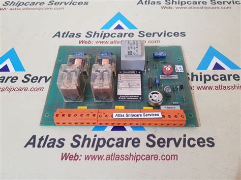 SAACKE RSE-P PCB CARD – Atlas Shipcare Services