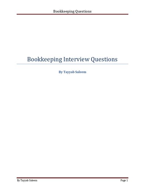 Image result for Bookkeeping Interview Tips