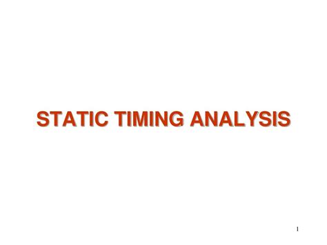 Static Timing Optimization 的图像结果