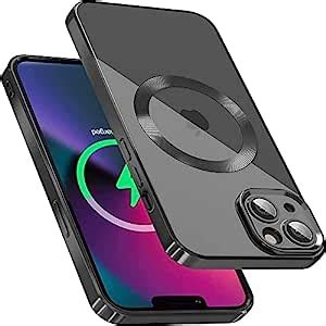 VONZEE Clear Logo Electroplating Transparent Case for iPhone 13 Case ...