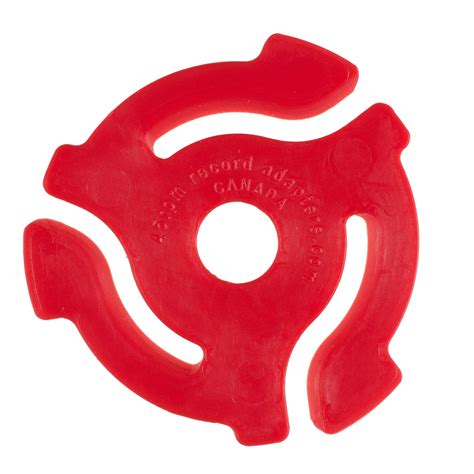Red 45rpm Record Insert Adapters – 45rpmrecordadapters