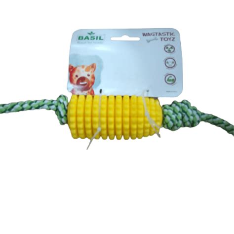 Buy Basil Corn with Rope Toy for Dogs online at Supertails.com