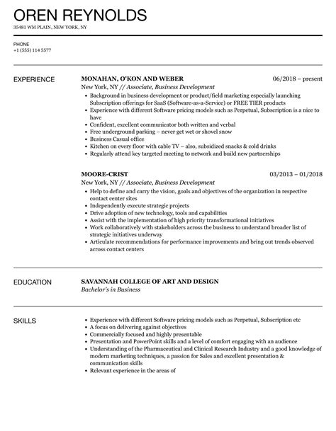 Development Associate Resume Examples 的图像结果