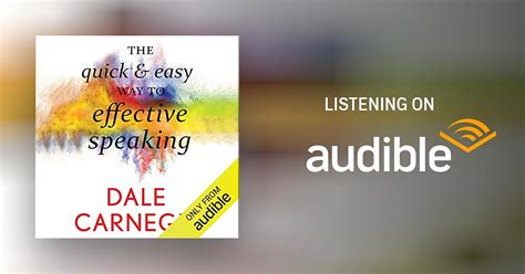 The Quick and Easy Way to Effective Speaking by Dale Carnegie ...