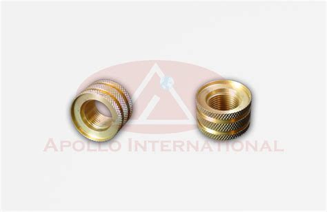 Brass Inserts for UPVC Fittings Manufacturer | Apollo International