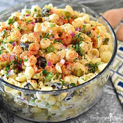 Southern Macaroni Salad | Encharted Cook