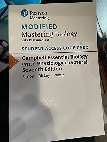 Buy Modified Mastering Biology with Pearson eText - ValuePack Access ...