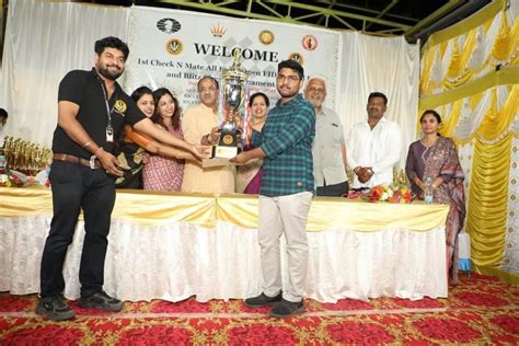 Sai Agni Jeevitesh dominates 1st Check N Mate Rapid Rating Open 2024 ...