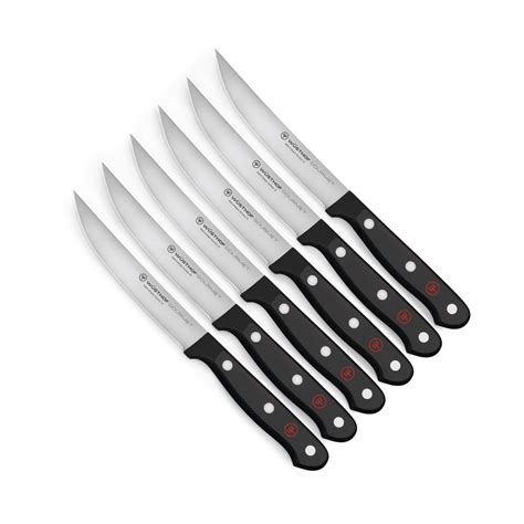Wusthof Gourmet 6-pc. Steak Knife Set | Northwestern Cutlery