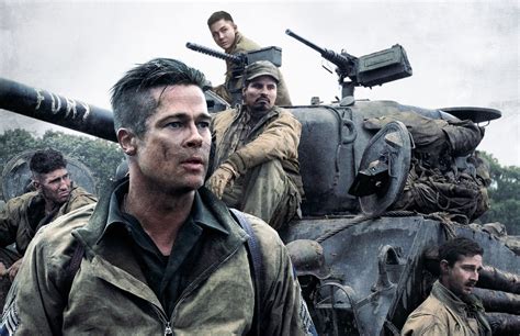 New FURY Poster Features 5-Man Crew And Sherman Tank - We Are Movie Geeks