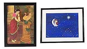 Amazing Creations Acrylic Painting (18x13 Inches - 11X13 Inches_Multi ...