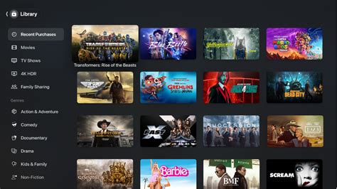 View your library in the Apple TV app - Apple સપોર્ટ (IN)
