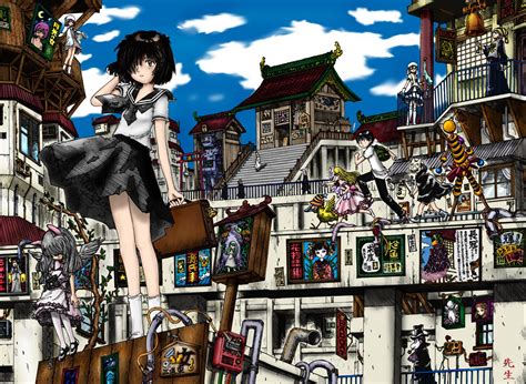 Mysterious Girlfriend X: Captivating Manga Anime HD Wallpaper Scene