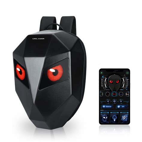 Buy Crelander Laptop Backpack,Motorcycle Backpack with LED Eyes ...