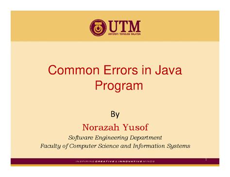 Image result for Java Programming Errors