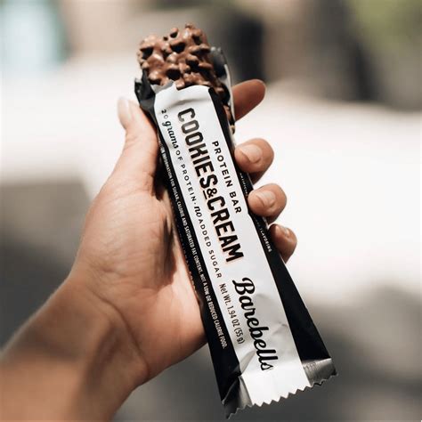 Barebells Cookies & Cream Protein Bar | Buy Barebells Online