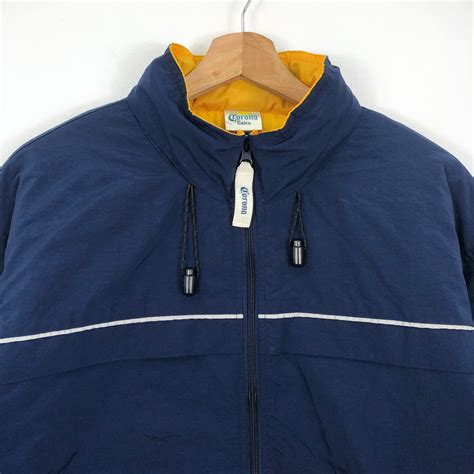 Vintage BEER CORONA EXTRA Light Puffer Jacket - Etsy