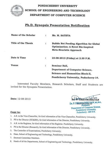 Ph.D. Synopsis Presentation of Ms.M.Sathya on 23.08.2013 - Dept. of ...