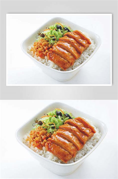 招牌卤肉饭食品摄影图片模板下载-编号2788479-众图网