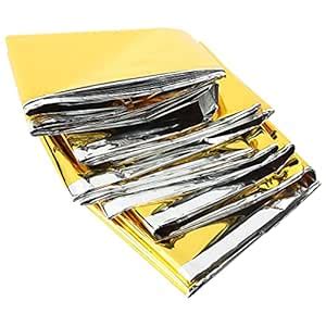 Thermal Sleeping Bag, Strong Toughness PET Aluminized Emergency Blanket ...