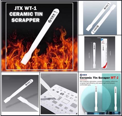 JTX WT-1 Multifunctional Anti static Anti magnetic BGA Ceramic Tin ...
