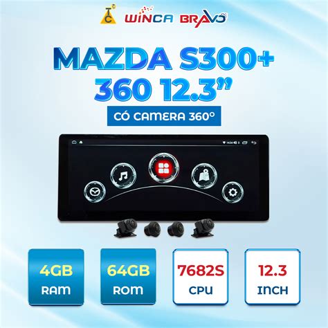 Mazda S300+ Pro 360 12.3 Inch - Phân Phối Sản Phẩm Ô Tô