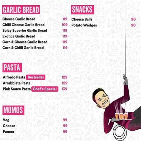 Menu at Mba Chaiwala, Vadodara