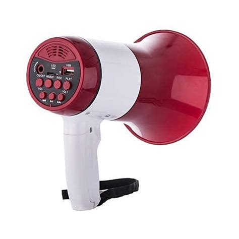 YOUNG ELECTRONICS Handheld Bluetooth Megaphone with Loud Speaker ...