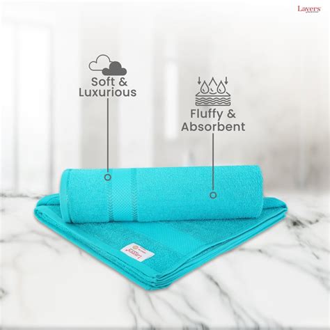 Buy LAYERS Everfresh Cotton Bath Towel - 140x70cm from Layers at just ...