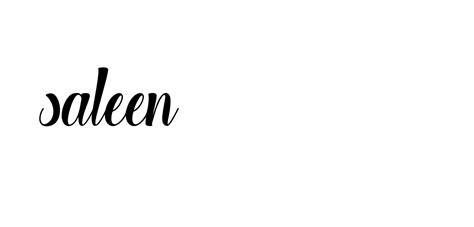 88+ Saleen Name Signature Style Ideas | Good Digital Signature