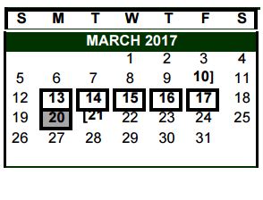 Boerne Middle School North - School District Instructional Calendar ...