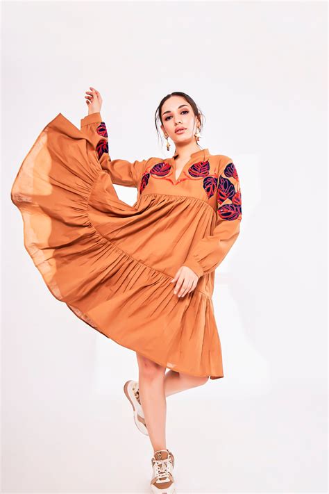 LEAF TIER DRESS