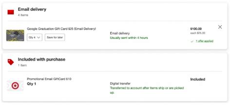 Free $10 Target Card WYB 4 $25 Google Play E-Gift Cards :: Southern Savers