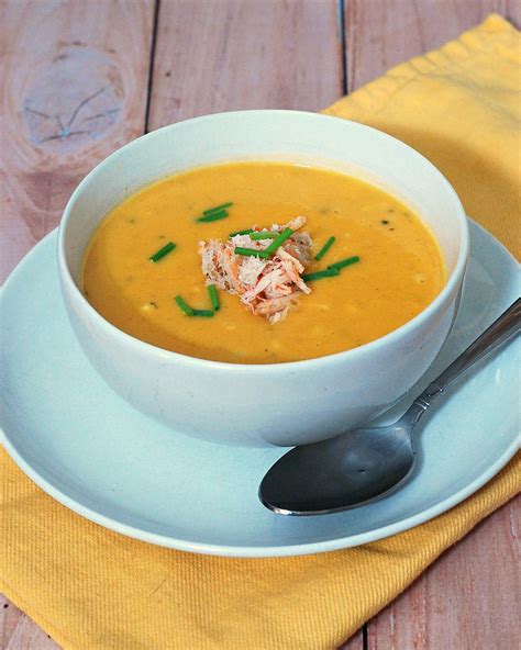 Sweet Corn Chowder with Crabmeat by The Redhead Baker