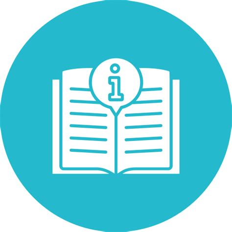 Guide book - Free education icons