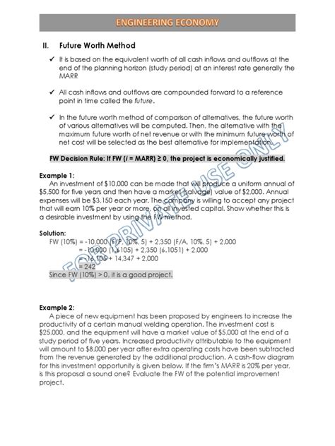 Image result for Future Worth Method Explained