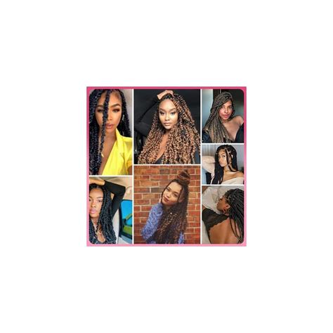 EMMM 7 Pack Passion Twist Hair Water Wave Synthetic India | Ubuy