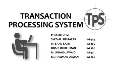 Image result for Transaction Processing System PPT