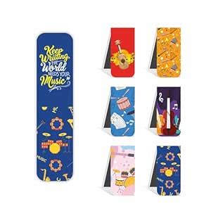 SIGNEX PRINT MEDIA Musical Instruments Magnetic Bookmarks – Set of 6 ...