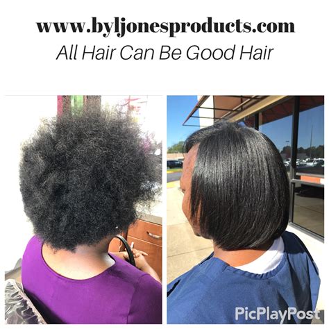 Before and after Brazilian Blowout on natural hair. Maintained using by ...