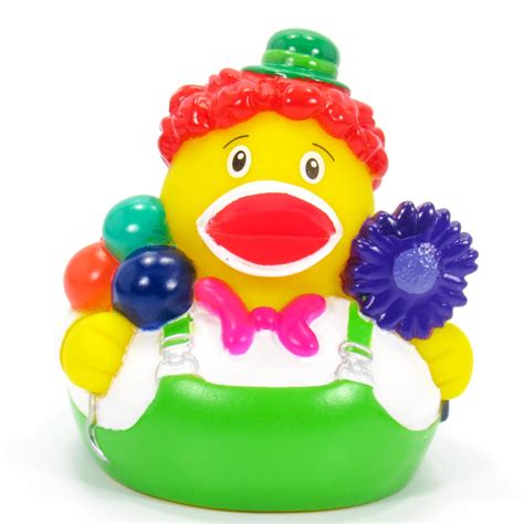 Clown Balloons Rubber Duck by Schnabels | Ducks in the Window®