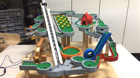 Image result for Mini Golf Marble Machine