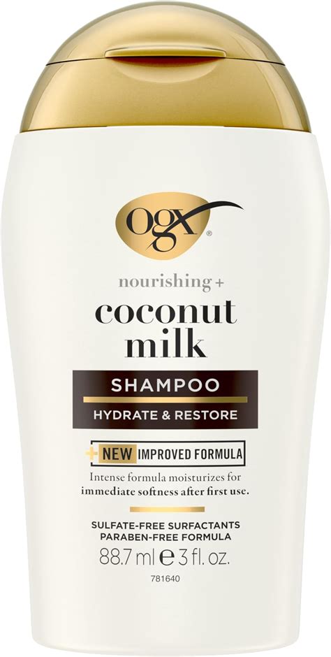 Amazon.com : OGX Nourishing + Coconut Milk Moisturizing Shampoo ...
