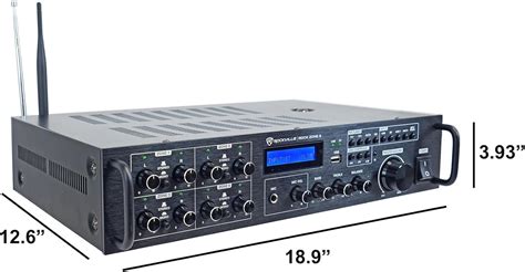 Rockville Rock Zone 8 1000W RMS 8-Channel 8-Zone India | Ubuy