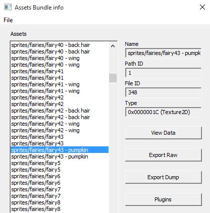 Unity Assets Extraction 的图像结果